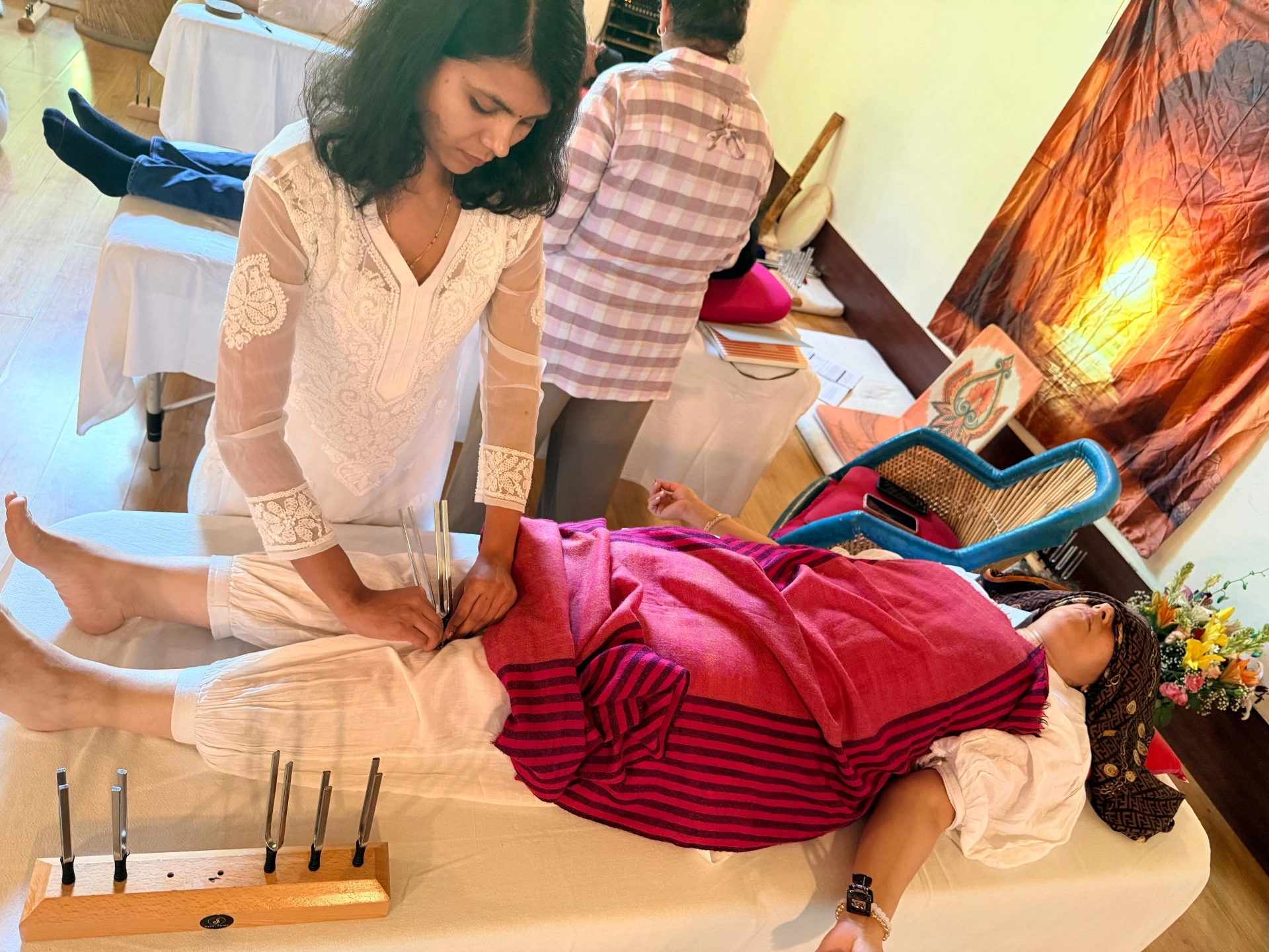 Sound healing practice moment 5