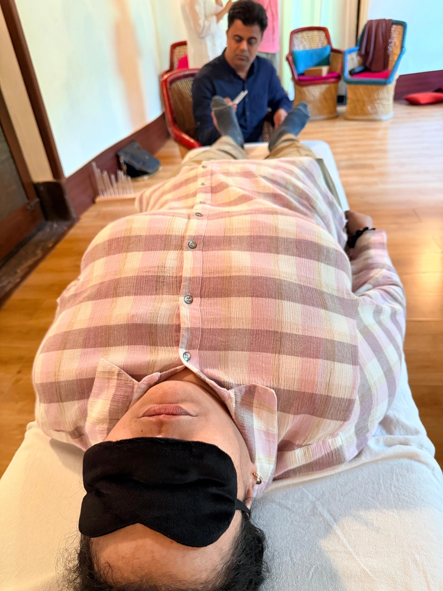 Sound healing practice moment 6