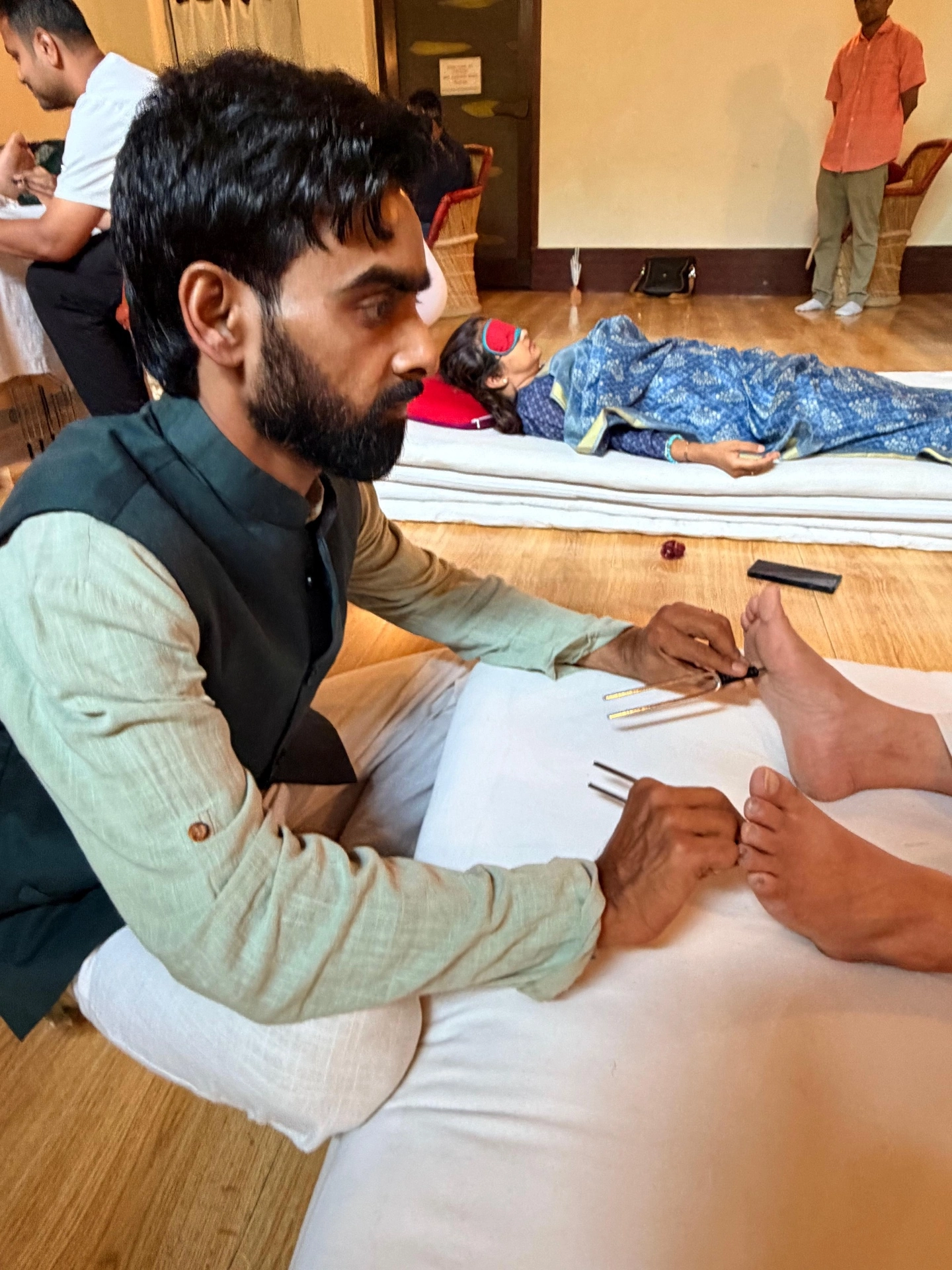 Sound healing practice moment 8